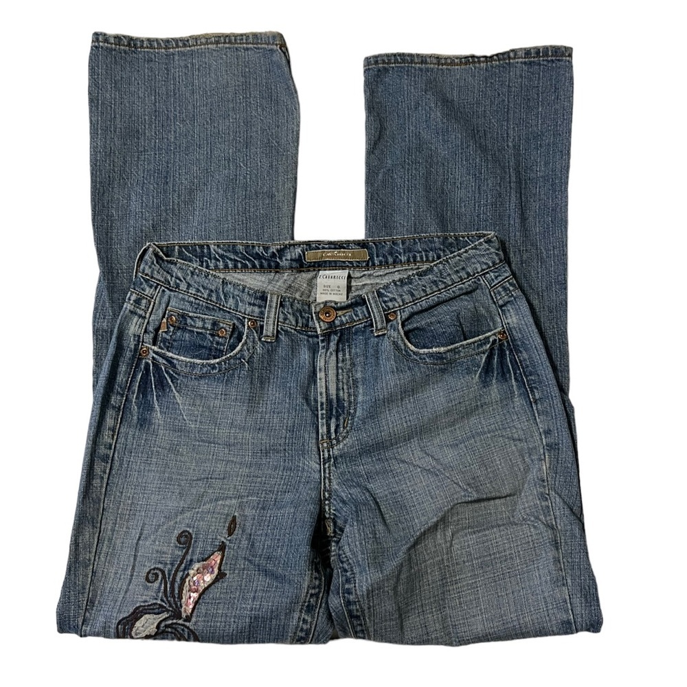 Vintage Z. Cavaricci Embroidered Bootcut Jeans - Picture 4 of 10